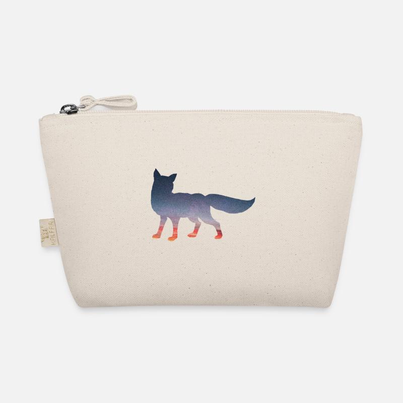 Space Fox - Bio-Täschchen - Natur