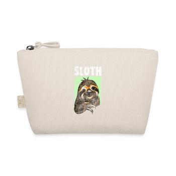 Faultier - Bio-Täschchen - Natur - Vorne