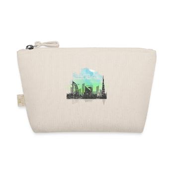 Dubai Tourism Watercolor Skyline Gift - Organic Pouch - nature - Front