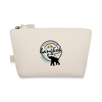 Bangkok Thailand Elephant Logo Tourism Gift - Organic Pouch - nature - Front