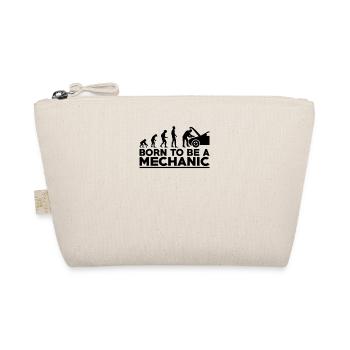 Mechanic, gift, funny saying - Organic Pouch - nature - Front