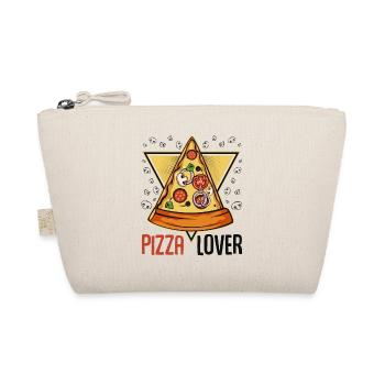 Pizza Lover | Pizza Slice Fast Food Delicious Gift - Organic Pouch - nature - Front