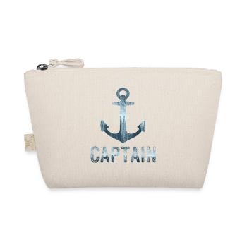 Sailing Sailboat Sailing Cape Anchor Shirt - Organic Pouch - nature - Front