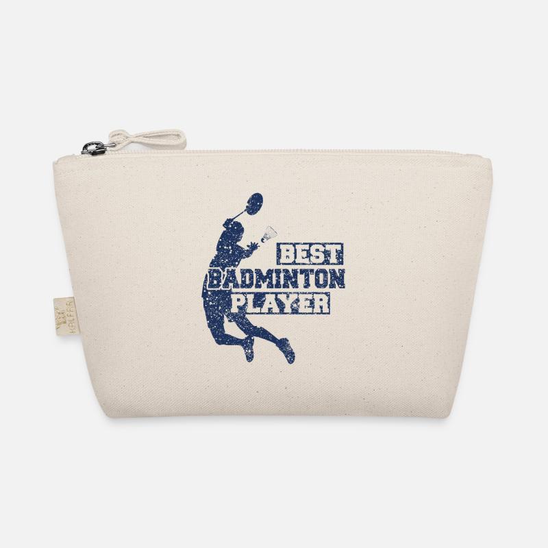 Badminton Badminton Badminton Badminton - Bio-Täschchen - Natur
