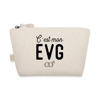 C'est mon evg mariage - Trousse biologique - nature - Devant
