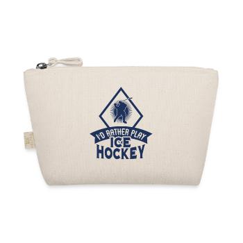 Ice Hockey Ice Hockey Ice Hockey Ice Hockey - Organic Pouch - nature - Front