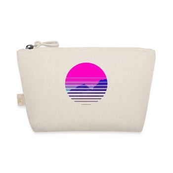 VAPORWAVE Sunset Mountains Scenery - Trousse biologique - nature - Devant