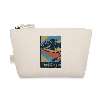 Chameleon gift - Organic Pouch - nature - Front