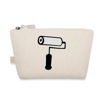 paint roller building house painting - Organic Pouch - nature - Front