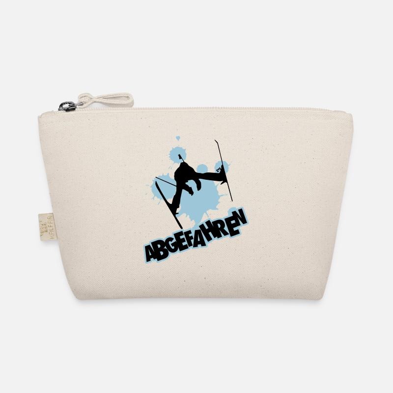 Skifahrer: abgefahren Bio-Täschchen