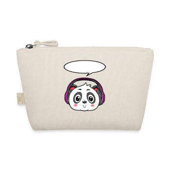 Panda avec écouteurs - Trousse biologique - nature - Devant