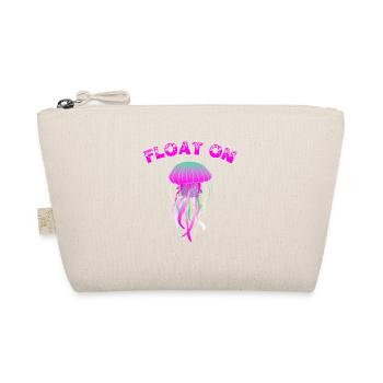 Float On Qualle Medusa Meduse Nesselqualle Meer - Bio-Täschchen - Natur - Vorne