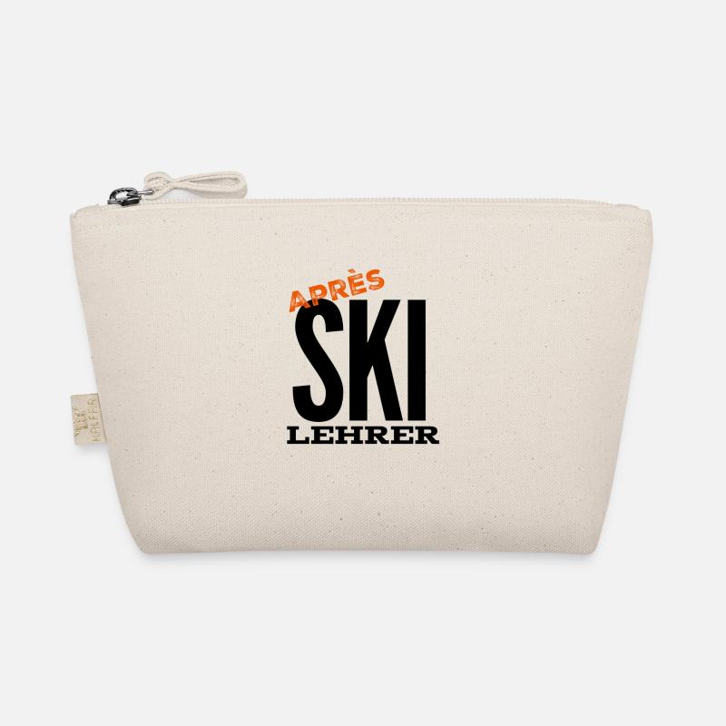 Apres ski instructor ski vacation Organic Pouch