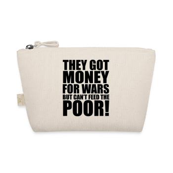 Can't Feed The Poor - Bio-Täschchen - Natur - Vorne
