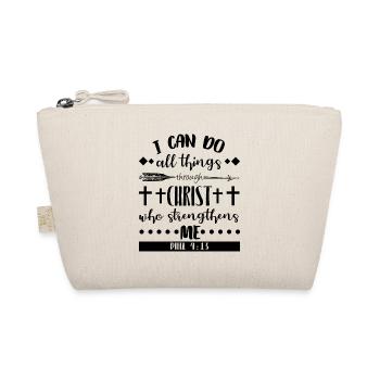 Bible verse Bible Inspiration Christian - Organic Pouch - nature - Front