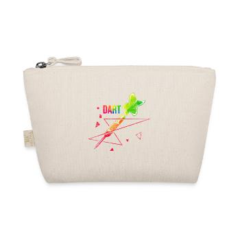 Darts polygon gift - Organic Pouch - nature - Front