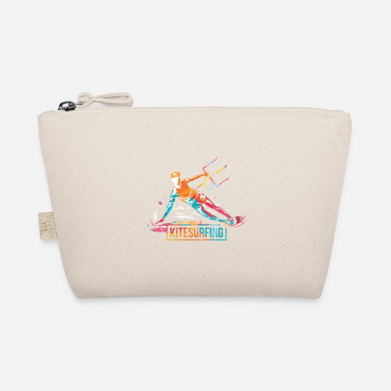 Kitesurfen Polygon Geschenk Bio-Täschchen