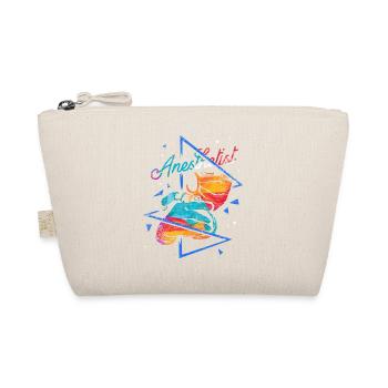 Anesthesiologist polygon gift - Organic Pouch - nature - Front