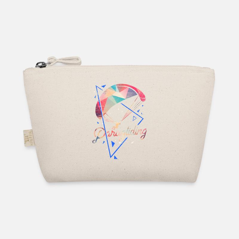 Paragliding polygon gift Organic Pouch