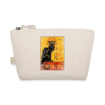 Vintage Tournee du Chat Noir Black Cat product - Organic Pouch - nature - Front