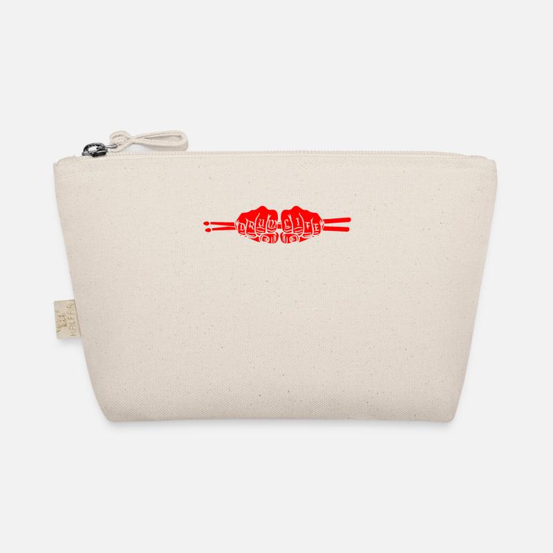 Drum Life design Cool Drumming Gift For Drummer Organic Pouch