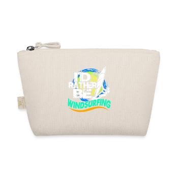 Windsurf Windsurfen Windsurfing Wassersport Surf - Bio-Täschchen - Natur - Vorne