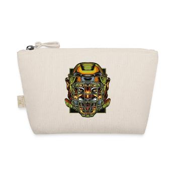 Hockey Gepard Leopard Raubkatze Raubtier Eishockey - Bio-Täschchen - Natur - Vorne