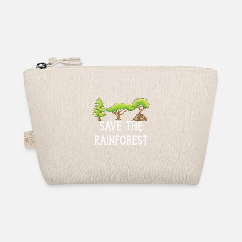 Save The Rainforest - Organic Pouch - nature