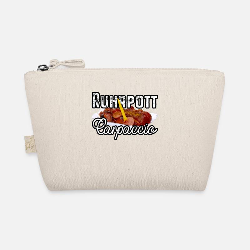 Currywurst Ruhrpott Carpaccio Bratwurst Geschenk - Bio-Täschchen - Natur