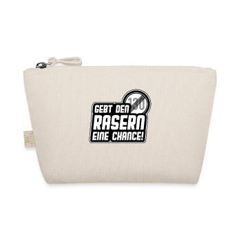 Gebt den Rasern eine Chance Raser Auto T-Shirt Fun - Bio-Täschchen - Natur - Vorne