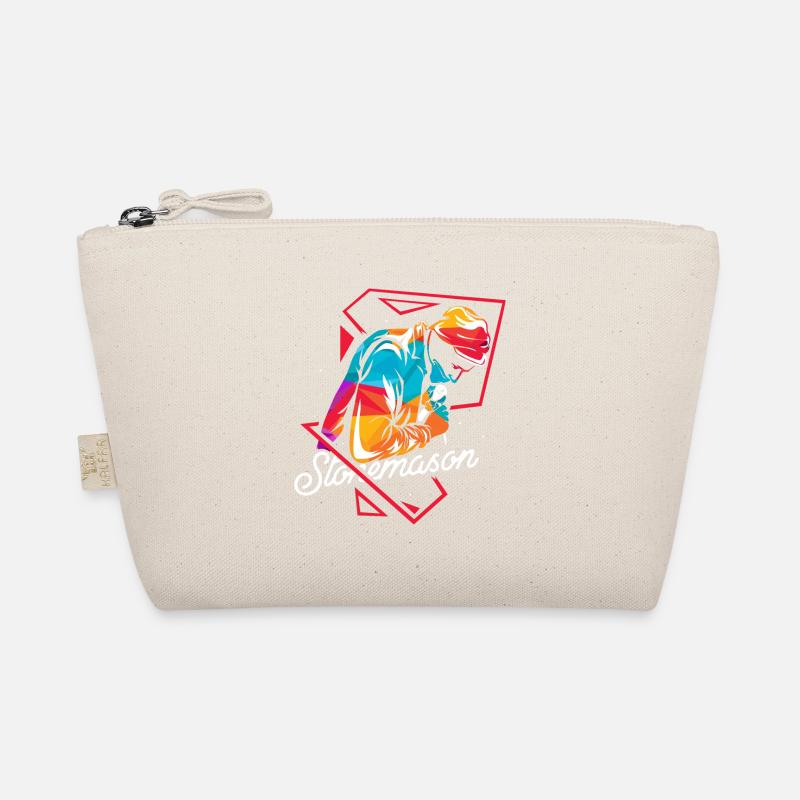 Stonemason polygon Organic Pouch