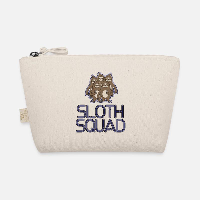 Sloth Squad - Organic Pouch - nature