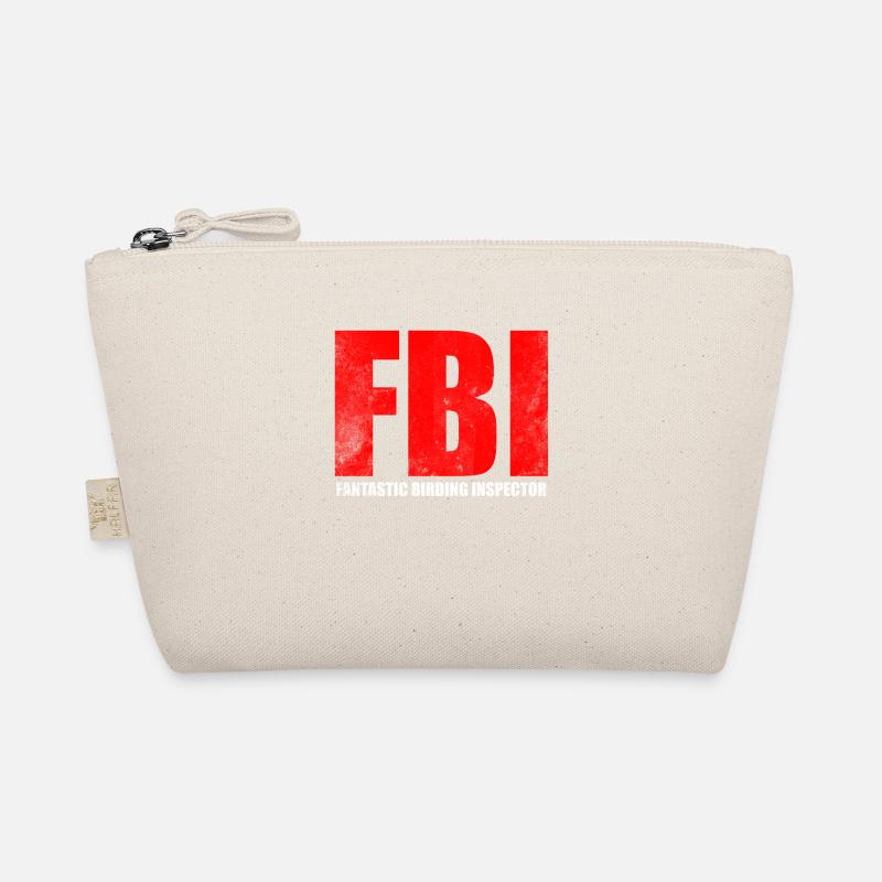 FBI Birding Inspector Design Organic Pouch