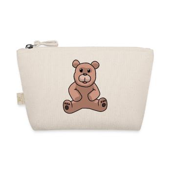 Teddy Ours en peluche Enfants Toddler Ours brun Bébé - Trousse biologique - nature - Devant