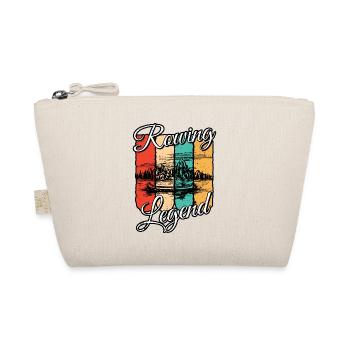 Vintage Roower Rowing Row Crew Gift Kayak Lover - Organic Pouch - nature - Front