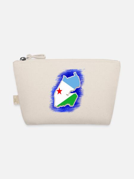 Djibouti Djibouti Djibouti cadeau de vacances - Trousse biologique - nature - Devant