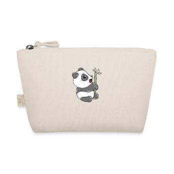 Panda - Bio-Täschchen - Natur - Vorne
