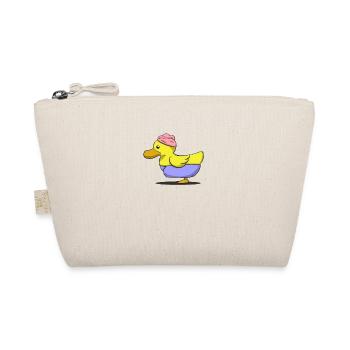 rubber duck - Organic Pouch - nature - Front