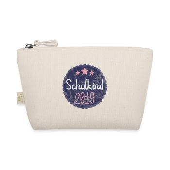 Einschulung 1. Erste Klasse Schulkind Schulanfang - Bio-Täschchen - Natur - Vorne