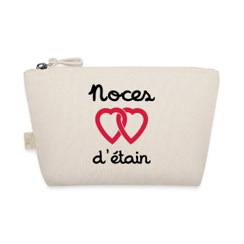 Noces d'étain - Trousse biologique - nature - Devant