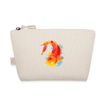 Koi Fish Carp Nishikigoi Kohaku Asagi Gift - Organic Pouch - nature - Front