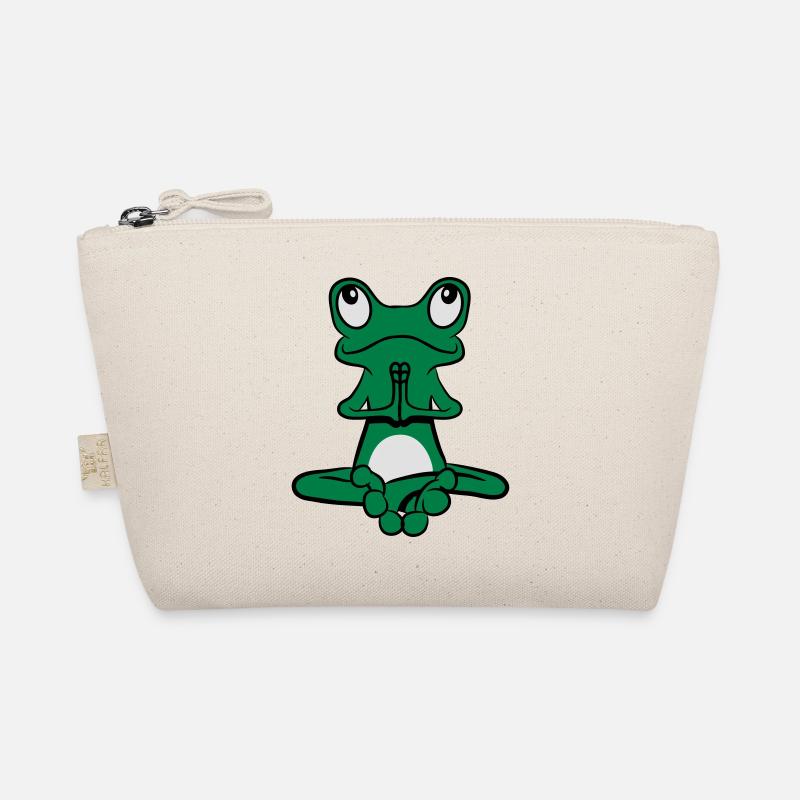 Frog meditation yoga Organic Pouch