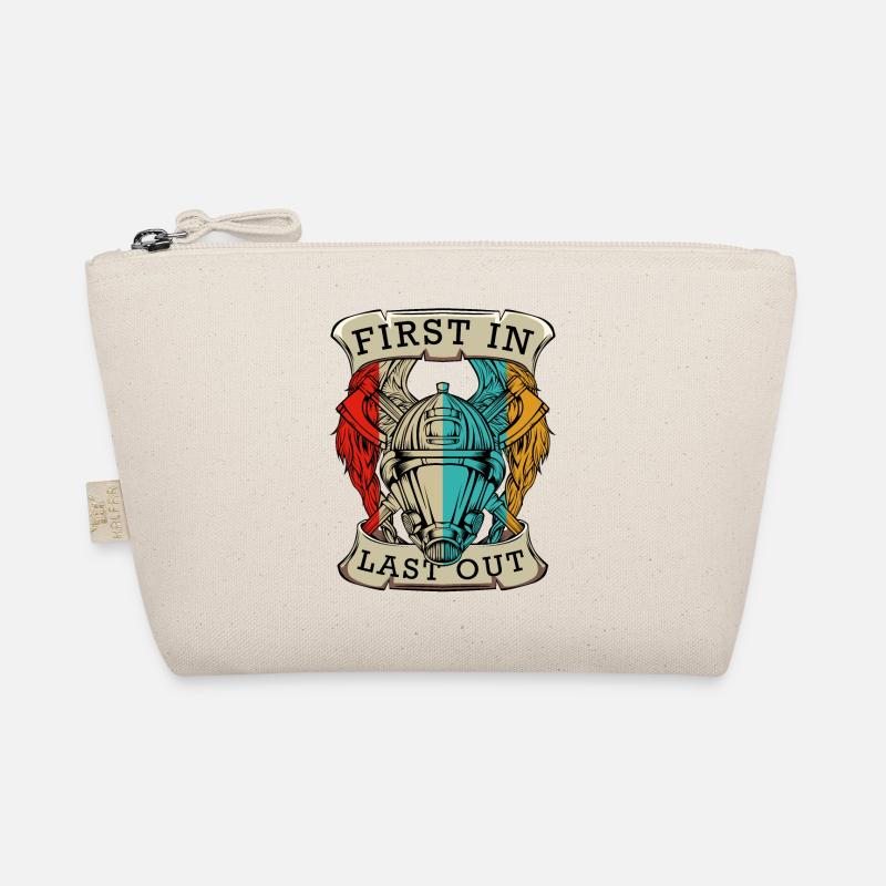 Feuerwehr Cool Statement Sprüche 112 AGT Geschenk Bio-Täschchen