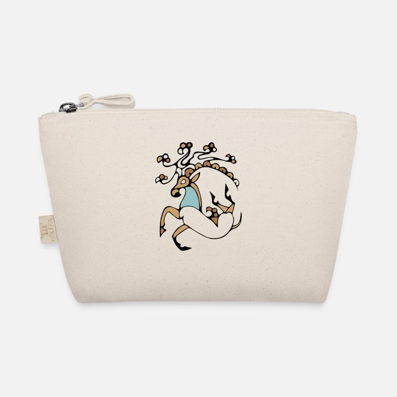 Sibirisches Eis Mumie Hirsch Tattoo Bio-Täschchen