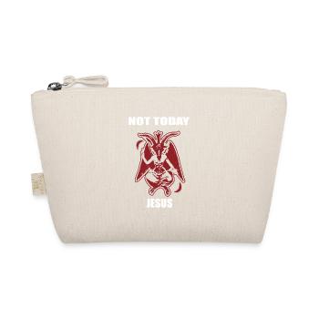 Teufel Hörner Jesus Glaube Gott Heute Geschenk - Bio-Täschchen - Natur - Vorne