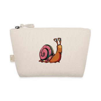 Cartoon snail - Organic Pouch - nature - Front