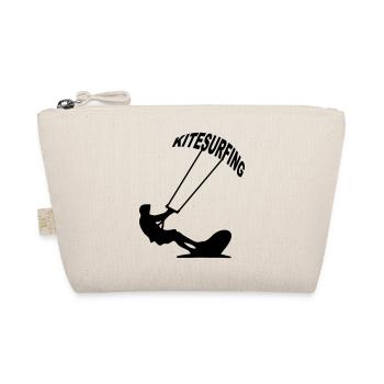 Kitesurfer - Kitesurfing - Bio-Täschchen - Natur - Vorne