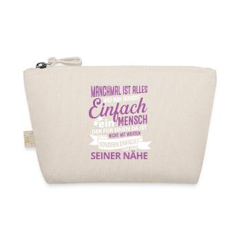 Senior Caregiver Engel Nursing Care Nursing Home - Organic Pouch - nature - Front