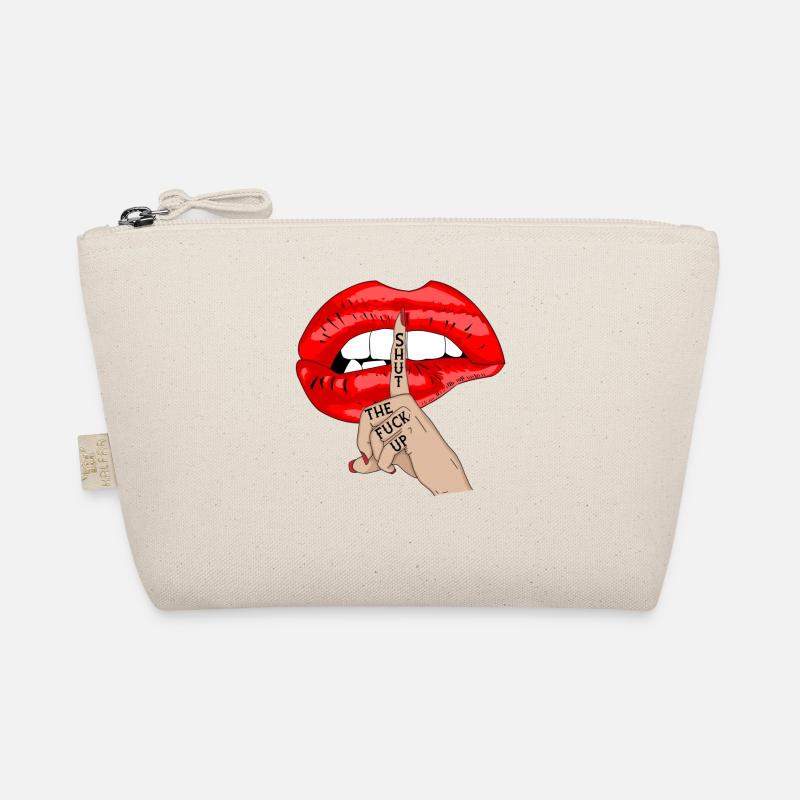 Ferme ta gueule baiser bouche idée cadeau Trousse biologique