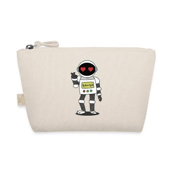 Roboter - Bio-Täschchen - Natur - Vorne
